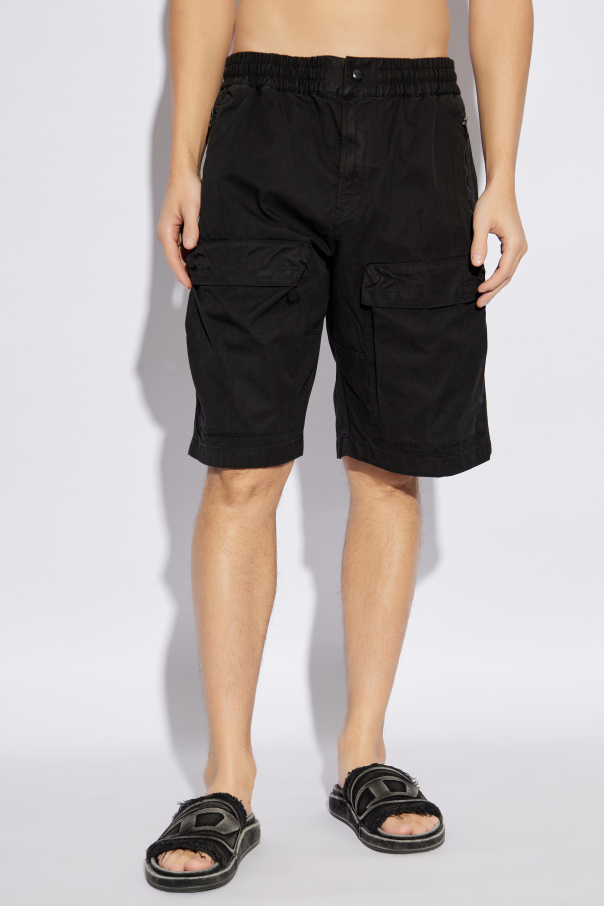 Black Shorts P-BEECK-SHORT Diesel - Vitkac Italy